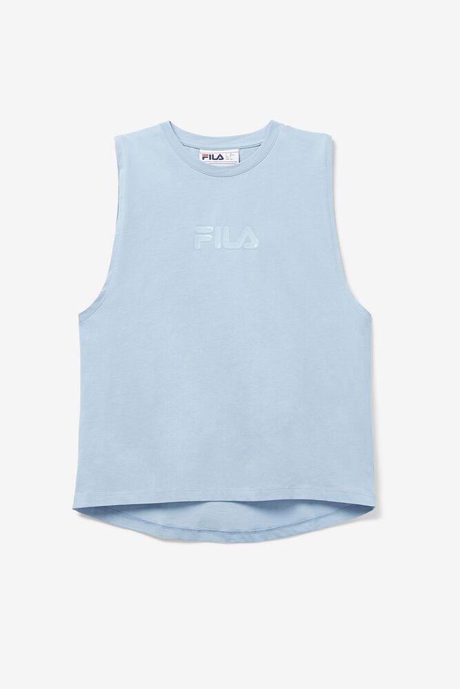 Fila Tank Top Womens Blue Diella - Ireland 57491-FCXO